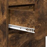  Posteljne mize s predalom 2 pcs Dimljeni oreh 40 x 30 x 467 cm, (5000091611) | Shoptok.si