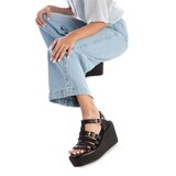 Carmela Sandali & Odprti čevlji 161388 Črna | Shoptok.si