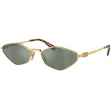 Miu Miu MU56ZS 5AK04M ONE SIZE (56) Zlata/Zelena | Shoptok.si