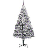 vidaXL Umestno božično drevo med 300 LED Zelena 240 x 150 cm | Shoptok.si