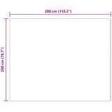 Tepih od umjetne ovčje kože TAFALLA Antracit 200 x 280 cm | shoptok.hr