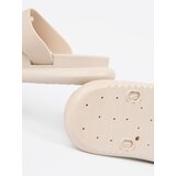 SEASTAR Light beige women's flip-flops on a flat sole | Shoptok.si