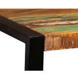 Blagovaonski stol od masivnog obnovljenog drva 120 cm - Crna 120 x 60 x 76 cm 1 masivno obnovljeno drvo | shoptok.hr