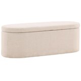 Venture Home tabure s prostorom za pohranu Potenza 130 × 47 × 50 cm, bjelkasta | shoptok.hr