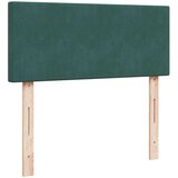 Box spring krevet s madracem tamnozeleni 120x200 cm baršunasti | shoptok.hr
