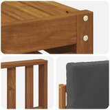  Set vanjskih sofa 11 kom. Prirodna i antracit | shoptok.hr