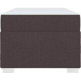  Konstrukcija postelje z vzmetnico Temno rjava 90 x 190 cm blago, (5000125811) | Shoptok.si