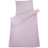 posteljina 140x100cm pink stars 7486