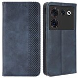 INORCO Za ZTE nubia Z50 Ultra Anti-Drop Wallet Case Retro PU usnjeni preklopni ovitek za telefon s stojalom, (22033999) | Shoptok.si