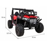 Buggy na akumulator UTV - dvosjed - crveni | shoptok.hr