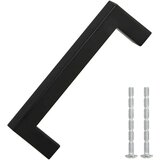  Ručke za ormarić 10 kom crne 96 mm od nehrđajućeg čelika | shoptok.hr