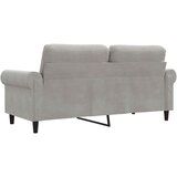  Dvosjed Svjetlosiva 140 cm baršunasti | shoptok.hr