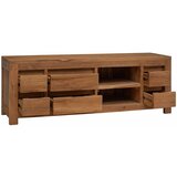 TV komoda 110 x 30 x 40 cm Prirodna Čvrsto teak drvo | Eponuda.ba