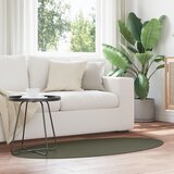 vidaXL Tepisi Šumsko zelena Poliester 80 x 150 cm Neklizeće | shoptok.hr