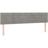  Box spring postelja z vzmetnico svetlo siva 160x200 cm žamet, (20900688) | Shoptok.si