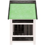  Kućica za pse siva 96 x 60 5 x 87 cm od masivne borovine | shoptok.hr