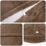 Presvlaka za jastuk 2 kom. HEERLEN Svijetlosmeđa Ø 40 cm | shoptok.hr