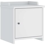 vidaXL klop v preddverju "SANDNES" bela 45x40x50 cm masivni les bor | Shoptok.si