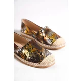 Capone Outfitters Espadrilles - Gold - Flat
