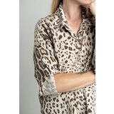 LAMIA MODA beige blouse with spots | ePonuda.com