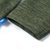  Dječja majica dugih rukava kaki prošarana 128 | shoptok.hr