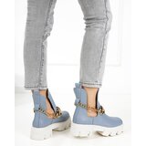 Resti Blue women's boots with chain Tenkay - Footwear | ePonuda.com