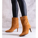 Gemre Brown stiletto ankle boots Bileis | shoptok.hr