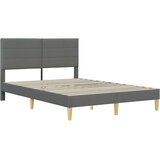  Okvir za krevet Tamno siva 140 x 190 cm tkanina - Tamno siva 140 x 190 cm | shoptok.hr