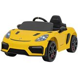  Licencirani Porsche 718 Spyder RS dječji automobil na akumulator, žuti Slike