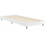  Okvir za krevet visoki sjaj bijeli 75x190 cm konstruirano drvo | shoptok.hr