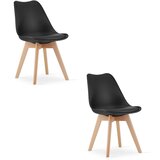 OSKAR MARK Stolica crna x 2 | shoptok.hr