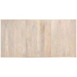 vidaXL Jedilna miza 180x90x76 cm trden beljen mangov les | Shoptok.si