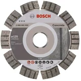 Bosch Dijamantna rezna ploča Best for Concrete (Promjer rezne ploče: 125 mm, Visina segmenta: 12 mm)