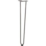  Ukosne noge za konzolne stoliće za konzolni stol 4 kom. Prirodni čelik 72 cm Puni čelik | shoptok.hr