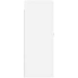 vidaXL Stenska omarica bela 69,5x34x90 cm | Shoptok.si