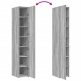  Visoka komoda boja hrasta 30x42,5x185 cm od konstruiranog drva Slike