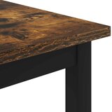  Kava Stol Dimni hrast 100 x 100 x 45 cm Konstruirano drvo | shoptok.hr