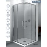 Copen tuš kabina C-02-8190 Star srebrni ram 90x90x200cm providno staklo Cene