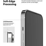 Ringke Invisible Defender ID Full Glass Kaljeno steklo zaščita zaslona Popolna pokritost z okvirjem za iPhone 13 Pro Max | Shoptok.si