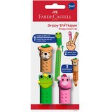 Faber-Castell Pokrovček Grippy Friends, 3 kosi Cene