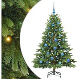  Umjetno božićno drvce s stalakom Zelena 150 cm PE i PVC | shoptok.hr