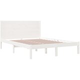  Okvir kreveta bez madraca bijeli 140 x 190 cm masivna borovina | shoptok.hr