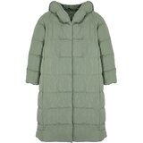 Trendyol Light Khaki Regular Side Snap Closure Water Repellent Long Quilted Puffer Jacket | Shoptok.si