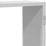 vidaXL Zidna polica bijela 159x18x65 cm od konstruiranog drva | shoptok.hr