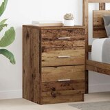 vidaXL Noćni ormar Staro drvo 40 x 40 x 63 cm Konstruirano drvo | shoptok.hr
