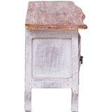 vidaXL TV omarica 120x30x40 cm bela iz trdnega predelanega lesa | Shoptok.si