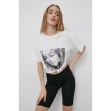 Vero Moda Pamučna majica boja: bijela | shoptok.hr