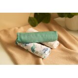 Sensillo Bambus pelene 3 kom dino zelena 70x80 | shoptok.hr