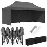 Multi Garden automatski samosklapajući vrtni paviljon 3 &amp;times; 6 m, sivi Slike