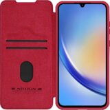 Nillkin preklopna torbica QIN Pro z zaščito kamere za Samsung Galaxy A35 - rdeča | Shoptok.si
